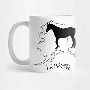 Alaska Horse Lover Gift Mug